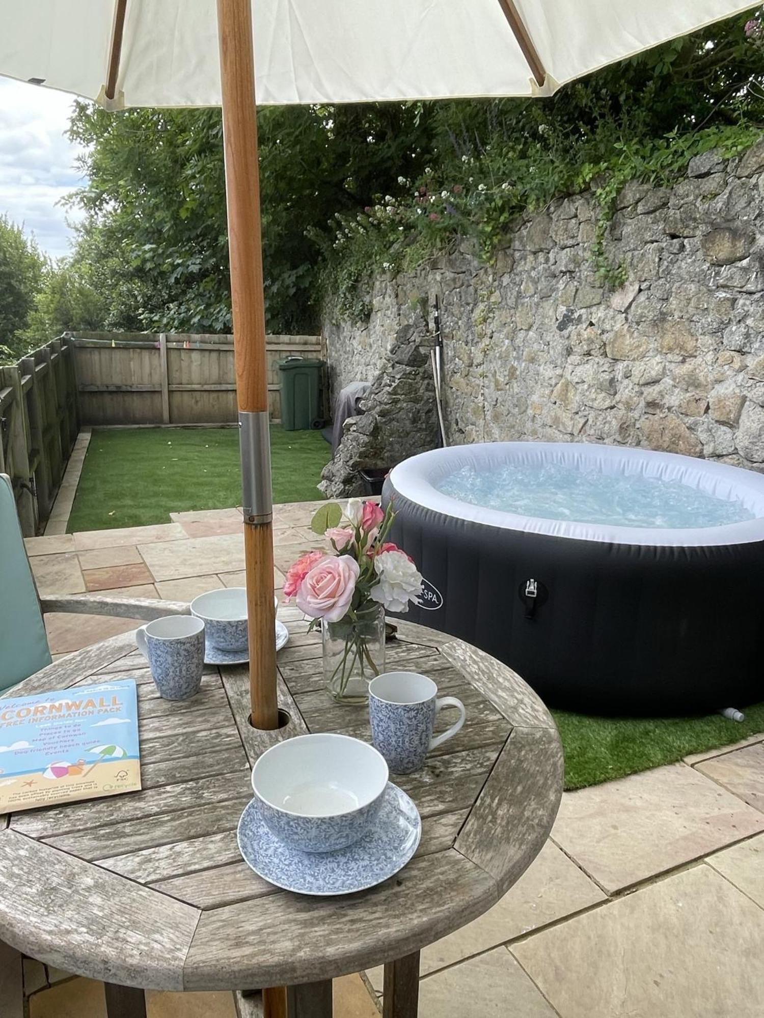 The Stables - Detached Cottage With Private Garden & Hot Tub St Austell Eksteriør billede